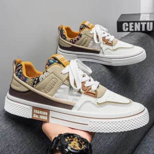 2026 Spring New Men's Casual Low-Top Trendy Canvas Shoes Versatile Breathable Skate Shoes for Daily Wear Suitable for Outdoor Activities - Image 5