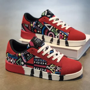 YRZL Skateboard Shoes Men Canvas Sneakers Casual Breathable Walking Shoes Lightweight Flat Shoes for Men Street Trend Sport Shoe - Image 2
