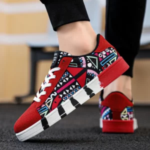 YRZL Skateboard Shoes Men Canvas Sneakers Casual Breathable Walking Shoes Lightweight Flat Shoes for Men Street Trend Sport Shoe - Image 4