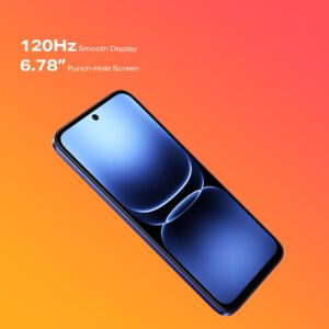 Infinix Smart 20 (X6840B) 4G Smartphone 4GB RAM 128GB Storage, 6.6” HD+ Display, 5000mAh Battery, Dual Camera, Dual SIM – Cloud Light Blue, Middle East Version - Image 5