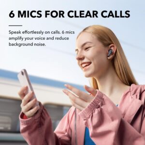 soundcore by Anker Liberty 4 NC Adaptive Noise Cancelling Earbuds, 98.5% Noise Reduction to Ears and Environment, Hi-Res Sound, 50H Battery, Wireless Charging, Bluetooth 5.3 - Image 6