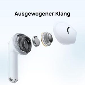 FreeBuds SE 2 In-ear Earphones, True Wireless Earbuds, 40-Hour Battery Life, IP54 Water and Dust Proof, Compact and Comfortable, White - Image 5