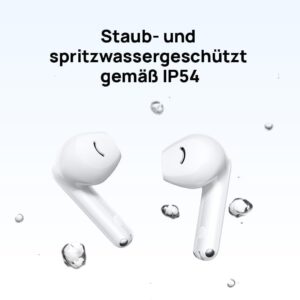 FreeBuds SE 2 In-ear Earphones, True Wireless Earbuds, 40-Hour Battery Life, IP54 Water and Dust Proof, Compact and Comfortable, White - Image 6