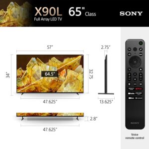 Sony BRAVIA 65 Inch TV XR Full Array LED 4K UHD Smart Google TV - XR-65X90L - UAE Version |1 Year Manufacturer Warranty - Image 9
