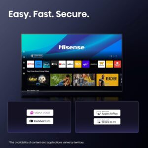 Hisense 100 inch QLED 144Hz Smart TV E8Q-Quantum Dot Colour,Dolby Vision, Dolby Atmos, AI 4K Upscaler, Game Bar, AMD Freesync Premium Pro, Youtube, Netflix, Disney+ 100E8Q (2025 UAE Version) - Image 7