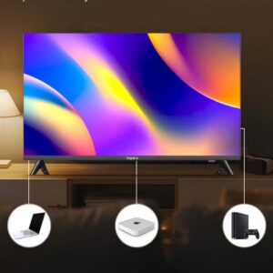 Impex 50 Inch Full HD QLED Smart TV – 8GB/1GB, Quad-Core, Frameless, TV Casting, 2 HDMI, 2 USB, RJ45, 176° Viewing Angle, Smart Energy Saving, A+ Zero Bright Dot, Television With 2Y Warranty - Gloria50Q Black Gloria50Q Black - Image 4