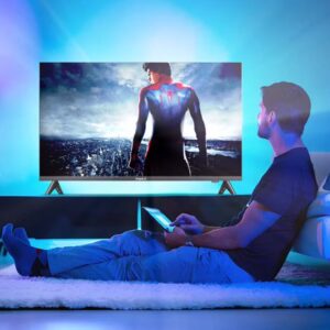 Impex 50 Inch Full HD QLED Smart TV – 8GB/1GB, Quad-Core, Frameless, TV Casting, 2 HDMI, 2 USB, RJ45, 176° Viewing Angle, Smart Energy Saving, A+ Zero Bright Dot, Television With 2Y Warranty - Gloria50Q Black Gloria50Q Black - Image 6