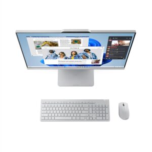 Lenovo IdeaCentre AIO 24IRH9 All-in-One Desktop, 23.8" FHD IPS 100Hz Display, Intel Core i3-1315U, 8GB DDR5 RAM, 512GB SSD, Wireless Keyboard & Mouse, Microsoft 365 Basic + Office Home 2024 - Image 6