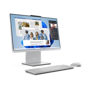 Lenovo IdeaCentre AIO 24IRH9 All-in-One Desktop, 23.8" FHD IPS 100Hz Display, Intel Core i3-1315U, 8GB DDR5 RAM, 512GB SSD, Wireless Keyboard & Mouse, Microsoft 365 Basic + Office Home 2024 - Image 7