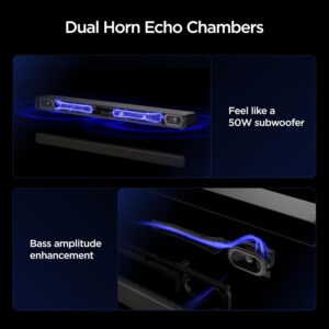 TCL S55H 2.1 Channel Dolby Atmos Soundbar with Deep Super Bass Wireless Subwoofer, DTS Virtual:X, AI Sonic-Adaptation, Tutti Choral - Image 3