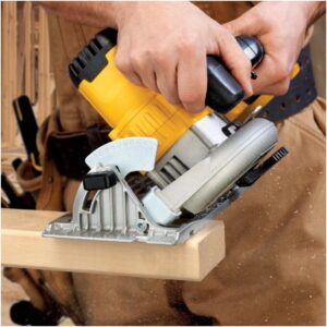 DEWALT 20V MAX Circular Saw, Cordless Sidewinder Style Portable, 6-1/2-Inch Blade, 5150 RPM, 0-50 Degree Bevel Capability, Battery Not Included (DCS391B) - Image 11
