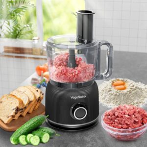 Food Processor and Blender Combo, 88 oz Food Chopper for Meat, Vegetable and Dough, 70 oz 700W Glass Jar Blender with 2 Speeds and Pulse for Smoothie, Nutrient Extractions, and More - Image 2