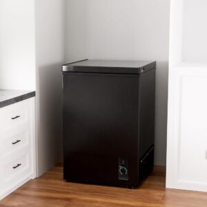 7.0 Cu Ft Chest Freezer - Energy Saving Quiet Top Open Door Mini Freezer Adjustable 6 Thermostat - Compact Small Deep Freezer w/Removable Basket and Defrost Water Drain for Home/Apartment/Garage - Image 2