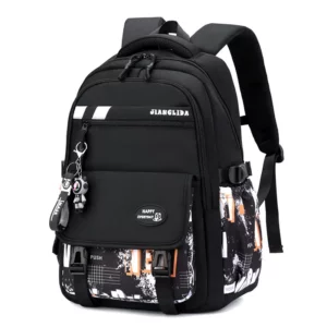 Camouflage graffiti men's travel backpack large capacity backpack for outdoor travel Waterproof school bag for school students - Image 2