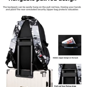 2026 Graffiti Printed Student Backpack for Teenage Boys and Girls High quality nylon waterproof school bags Orthopedic schoolbag - Image 4