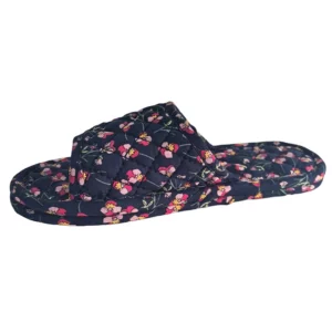 Summer Indoor Home Slippers Lightweight Antislip Bedroom Slippers Soft Cotton Floral Floor Shoes Fashion Flower Slippers - Image 6