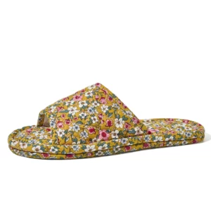 Summer Indoor Home Slippers Lightweight Antislip Bedroom Slippers Soft Cotton Floral Floor Shoes Fashion Flower Slippers - Image 7