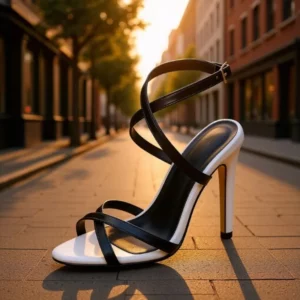 Aneikeh Summer Sexy High Heels Sandals Women's Fashion Cross Strap Open Toed Sandals Wedding Party Stripper Pumps Shoes - Image 2