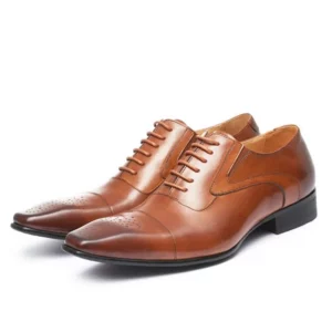 Men's Business Men's Shoes Fashion Men's Wedding Dress Formal Wear Shoes Leather Luxury Men's Office Sapato Social Male Party - Image 6