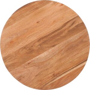 BIRDROCK HOME Wooden Nesting Side Tables - Mid Century Modern Stackable Coffee Table - Space-Saving Wooden End Table for Living Room, Bedroom, Centerpiece, Office, Balcony - Natural Mango Wood - 2 Set - Image 9