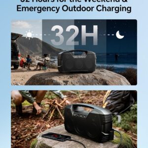 IPX7 Waterproof Outdoor Bluetooth Speaker, Wireless, 90W(Peak), 32H Playtime, Floating Design, Deep Bass & Loud Stereo Sound, Portable with Handle, Rugged for Pool, Beach, Kayaking, Hiking, Black - Image 7