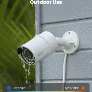 REOLINK 5MP PoE Security Camera, Outdoor Indoor Surveillance for home, Person/Vehicle/Pet Detection, Time-Lapse, 100ft IR Night Vision, Work with Smart Home, support 512GB SD Card, RLC-510A(Pack of 2) - Image 3