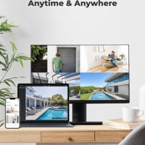 REOLINK 5MP PoE Security Camera, Outdoor Indoor Surveillance for home, Person/Vehicle/Pet Detection, Time-Lapse, 100ft IR Night Vision, Work with Smart Home, support 512GB SD Card, RLC-510A(Pack of 2) - Image 5