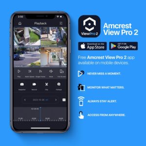 Amcrest 5MP Outdoor POE Camera 2592 x 1944p Bullet IP Security Camera, IP67, 132° Viewing Angle, Human & Vehicle Detection, Tripwire & Intrusion, 5-Megapixel, IP5M-B1186EW-AI-V3 (White) - Image 8
