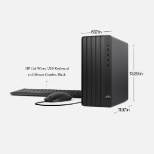 HP Pro Tower 290 G9 Business Desktop Computer, Intel 14-Core i5-13500, 16GB DDR4 RAM, 1TB PCIe SSD, Wi-Fi 6, Bluetooth 5.3, Dual Monitor Support, Windows 11 Pro - Image 3