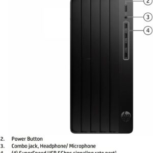 HP Pro Tower 290 G9 Business Desktop Computer, Intel 14-Core i5-13500, 16GB DDR4 RAM, 1TB PCIe SSD, Wi-Fi 6, Bluetooth 5.3, Dual Monitor Support, Windows 11 Pro - Image 5
