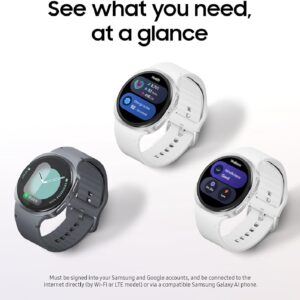 Samsung Galaxy Watch 8 (2025) 40mm Bluetooth Smartwatch, Cushion Design, Fitness Tracker, Sleep Coaching, Running Coach, Energy Score, Heart Rate Tracking, Graphite [US Version, 2 Yr Warranty] - Image 7