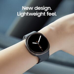 Samsung Galaxy Watch 8 (2025) 40mm Bluetooth Smartwatch, Cushion Design, Fitness Tracker, Sleep Coaching, Running Coach, Energy Score, Heart Rate Tracking, Graphite [US Version, 2 Yr Warranty] - Image 9