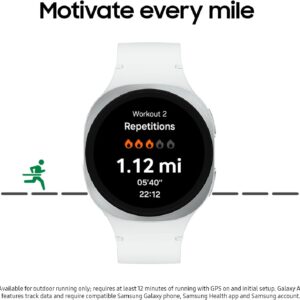 Samsung Galaxy Watch 8 (2025) 40mm Bluetooth Smartwatch, Cushion Design, Fitness Tracker, Sleep Coaching, Running Coach, Energy Score, Heart Rate Tracking, Graphite [US Version, 2 Yr Warranty] - Image 10