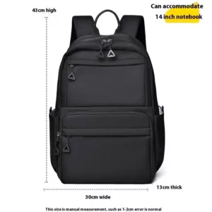 New Universal Casual Trendy Student Backpack Large Capacity Schoolbag Fashion Travel Bag Unisex Laptop Backpack - Image 2