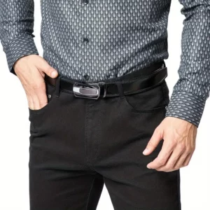 New Men's Genuine Leather Belt Alloy Buckle Ratchet Belt Top Quality Belt Fashion Belt for Men - Image 6