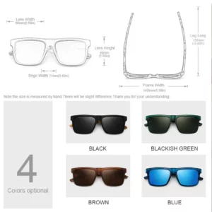 Retro Walnut Sunglasses Brand Ultra-Light Sunglasses For Men and Women Polarized ExquisiteFashion - Image 6