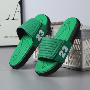 Breathable Summer Flip Flops Men Lightweight Quick Drying Slippers Comfortable Indoor and Outdoor Slides Waterproof Beach Shoes - Image 1