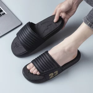 Breathable Summer Flip Flops Men Lightweight Quick Drying Slippers Comfortable Indoor and Outdoor Slides Waterproof Beach Shoes - Image 2