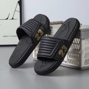 Breathable Summer Flip Flops Men Lightweight Quick Drying Slippers Comfortable Indoor and Outdoor Slides Waterproof Beach Shoes - Image 4