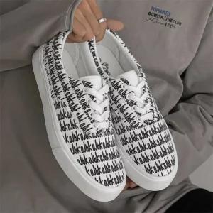 Designer Canvas Casual shoes for men Flats Vulcanized Shoes Original printed sneakers male Skateboard street shoes men Tennis - Image 2