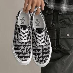 Designer Canvas Casual shoes for men Flats Vulcanized Shoes Original printed sneakers male Skateboard street shoes men Tennis - Image 3