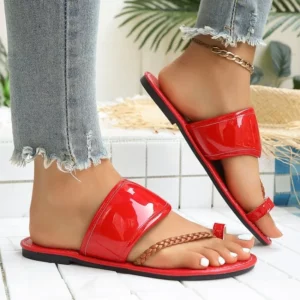 Women Slippers Walking Home Slippers Slides Women Outside Casual Beach Women Shoes Flat Slip on Flip Flop Trend Fashion Sandals - Image 4