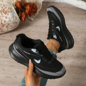 2026 Spring New Round Toe Comfortable Casual Sports Shoes Fashionable and Sexy Lace Up Hot Selling Vulcanized Shoes for Women - Image 4