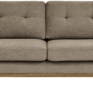 Ball & Cast 67.7" Loveseat Sofa,Mid Century Modern Love Seat Couches for Living Room,Button Tufted Upholstered Small Couch with Solid Wood Legs for Bedroom,Apartment,Office,Easy Assembly,Camel - Image 2