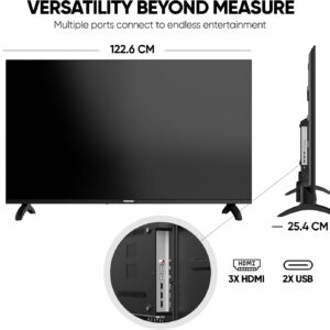 Nikai 50" Ultra HD 4K Smart LED TV, Android 13, Built-in WiFi, 60Hz Refresh Rate, Quad-Core Processor, 3 HDMI Ports, 2 USB Ports, Slim Frame - UHD5010SLED - Image 9