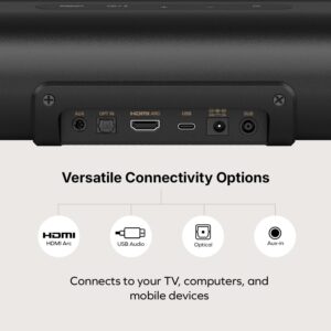 Creative Stage Pro - 2.1 Soundbar with Dolby Audio, HDMI, Bluetooth 5.3, USB Audio, For TV, PC and mobile - Image 6