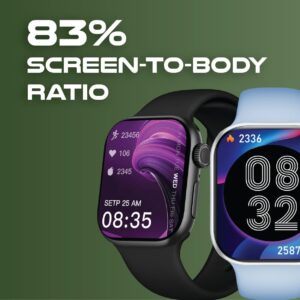 Hezire H-Watch Max Smartwatch with 2.01” High-Resolution Display, Bluetooth Calling, Voice Assistant, Water Resistant Fitness Tracker, Long Battery Life (Blue) - Image 6