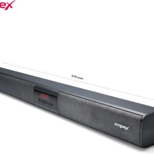 Impex 2.0 Channel Soundbar 4000W PMPO,With Remote, LED Display, Clear Voice Soundbar Smart Bluetooth Speaker for TV, Bluetooth, USB, HDMI, AUX, Optical - SB 1401 - Image 7