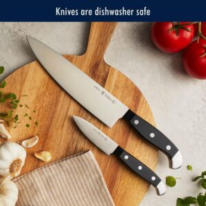 HENCKELS Statement Premium Quality 15-Piece Knife Block Set, Natural, Razor-Sharp, German Engineered Informed by 100+ Years of Mastery, Lightweight and Strong, Dishwasher Safe - Image 2