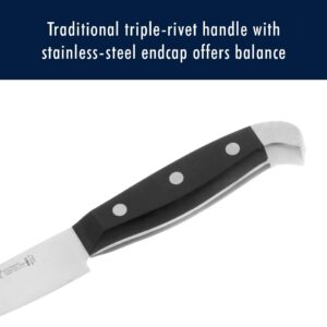 HENCKELS Statement Premium Quality 15-Piece Knife Block Set, Natural, Razor-Sharp, German Engineered Informed by 100+ Years of Mastery, Lightweight and Strong, Dishwasher Safe - Image 7